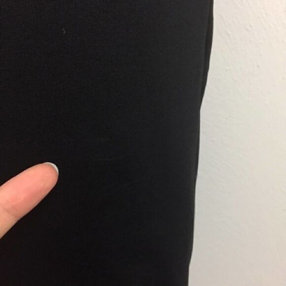 Leith Sexy Little Black Dress with Lace Panel Cutouts - Picture 4 of 9